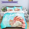 3pcs Karol G pattern bedding set duvet cover set includes duvet cover &pillowcases, perfect all season bedroom decoration & gift