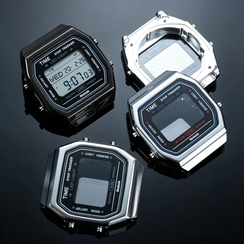 Для Casio ABL-100WE/ABL-WEG Модификационный комплект с металлическим корпусом и безелем Серия ABL-100 Корпус часов из нержавеющей стали Аксессуары для часов