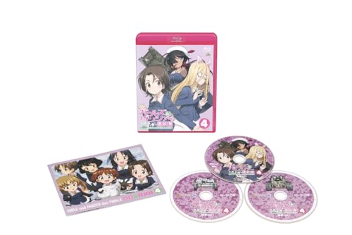 [Эксклюзив Amazon.co.jp] Girls und Panzer Финал Главы Эпизод 4 (Специальный ограниченный выпуск) (Включает Blu-ray диск с обсуждением полуфинального состава f