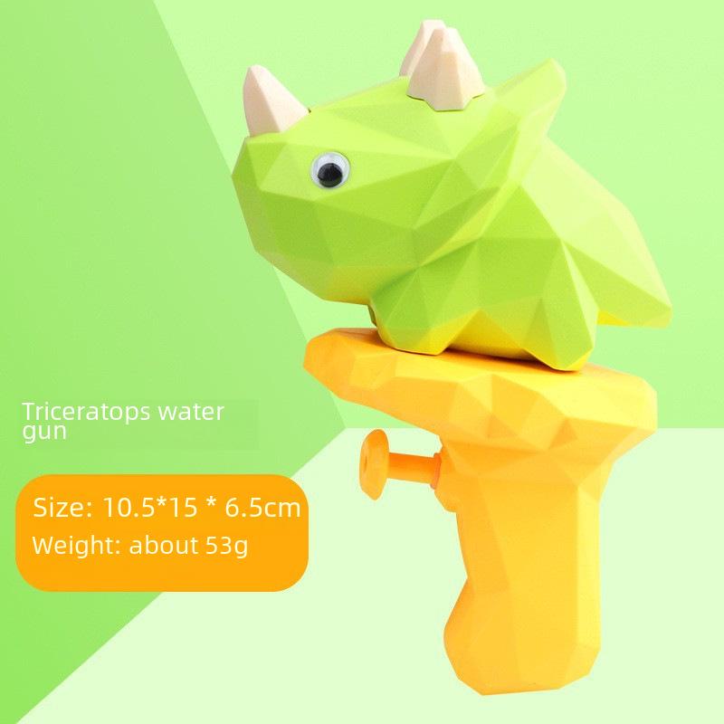 Fifth Generation ABS Dinosaur Water Gun - Stegosaurus & Tyrannosaurus, Long-Range & Drop-Resistant Toy