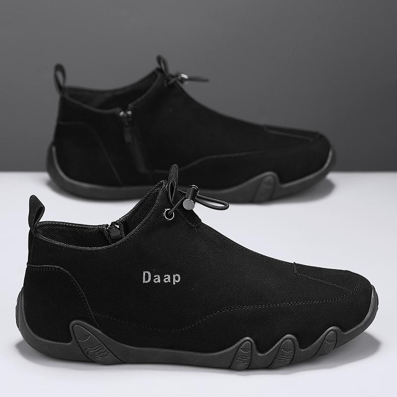 Высококачественная кожаная мужская повседневная обувь, легкие мужские мокасины ручной работы, дышащая удобная обувь для ходьбы, обувь для вождения без застежек