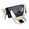 Зарядная база для игрового контроллера с RGB-подсветкой Компактный дизайн Портативная игра