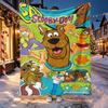 Scooby Pattern Blanket for Home Decoration, Bed, Sofa, Car Travel, Camping, Suitable for All Seasons, Birthday Christmas Gift