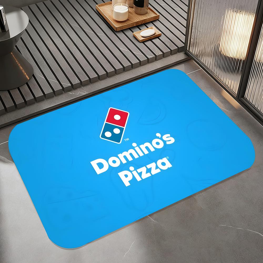 Brand D-Domino's Floor Mat Diatomite Bath Mat, Quick Dry Absorbent Non-Slip Door Mat