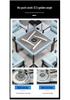 Ultra-Thin Dual-Use Silent Mahjong & Dining Table - Third Gen Roller Coaster Rotor