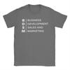 BDSM Business DevelopUnisext Sales and Marketing TShirt Unisex Crew Neck 100 Cotton T Shirt  Short Sleeve Tee Shirt Summer Clothes