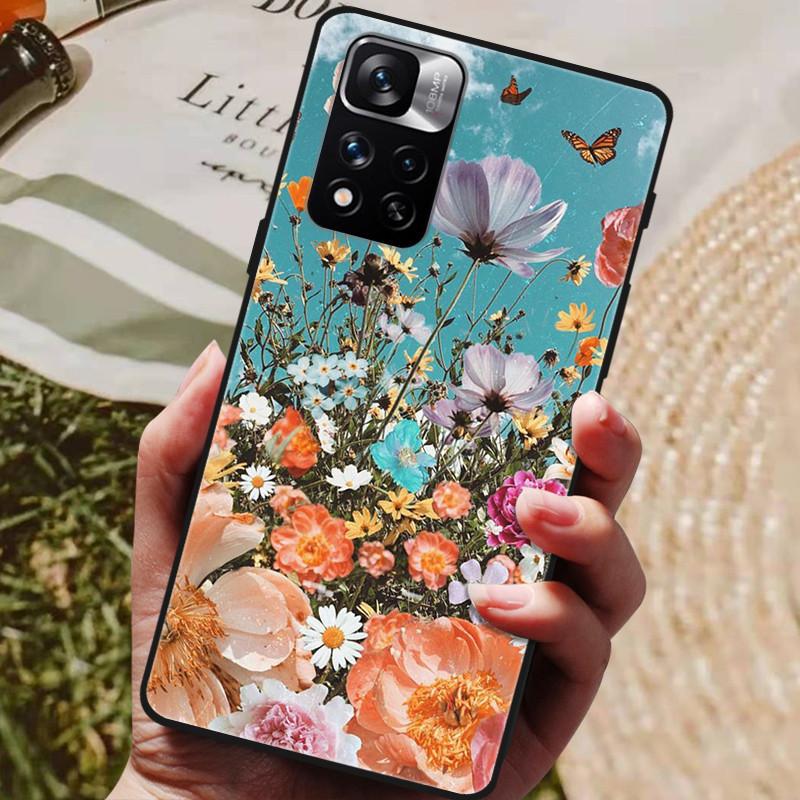 Чехол для Xiaomi Redmi Note 11 Pro Plus 5G, мягкий силиконовый задний чехол для телефона для Xiaomi Redmi Note11 Pro + Plus, бампер Coque Fundas