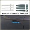 Накладка на дверную ручку из нержавеющей стали для Chevrolet Cruze 2009-2016 Седан Хэтчбек Trax Aveo Captiva Opel Mokka Декорация