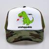 Я неудержимый TRex Дино Крутой Милый Юмор Смешные кепки для Унисекс Классическая мода динозавр Бейсболка летний козырек Сетчатая шляпа