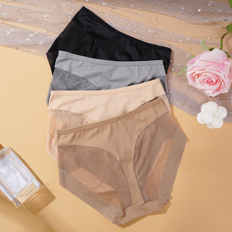 Женские боди-шорты, корректирующие фигуру, женские трусы, дышащее сетчатое нижнее белье, высокоэластичные бесшовные трусы