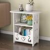Compact Multifunctional Side Table for Bedroom or Living Room