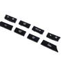 12-кнопочные колпачки клавиш для замены переключателя AC Heater на BMW 5 6 7 F10 F01 F12 61319313923