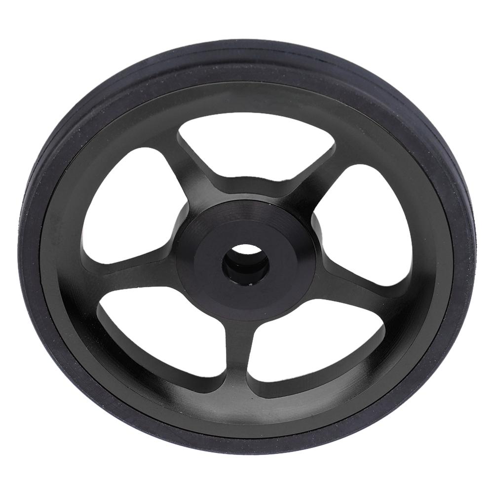 Складной велосипед Алюминиевое Легкое Колесо Велосипед для Катания Толкающее Колесо с Монтажным ВинтомЧерный