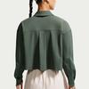 Nike 24.7 Shirts Women's Green Lapel Moderate IR8704-303