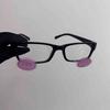 Cute Powder Blusher Glasses Anime Cosplay Kawaii Eyewear Acrylic Transparent  Retro Y2K Eyeglass Sunglasses Accessories