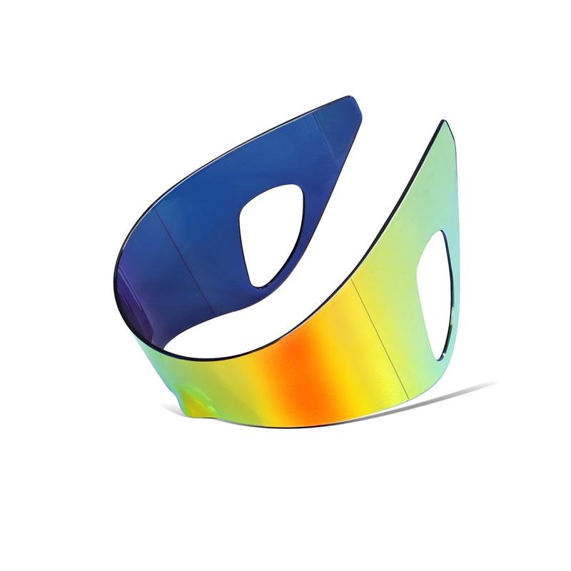 Оверсайз Цельные Очки Стильные Подвесные Заушники Панк Мода Трендовые Очки Идеально Подходят Для Уникального Модного Заявления И Повседневного Использования