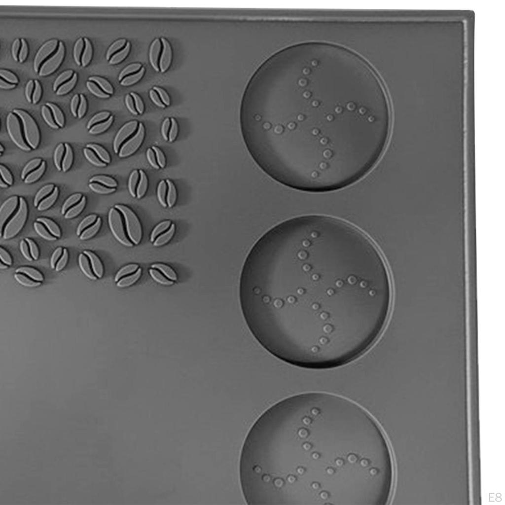 Коврик для тампера для кофе Barista Tamp Pad Многоразовый пресс для зерен Силикон для эспрессо