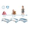 Folding Bathtub For Children And Infants With Thermometer And Insert, And