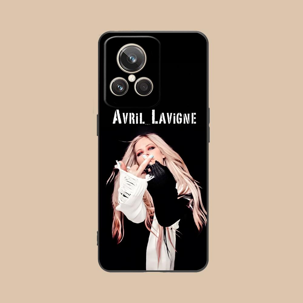 Матовый чехол из ТПУ Avril Lavigne для мобильного телефона Realme 15 14 13 12 11 10 9 Pro Plus T i Lite 5G, цветная печать