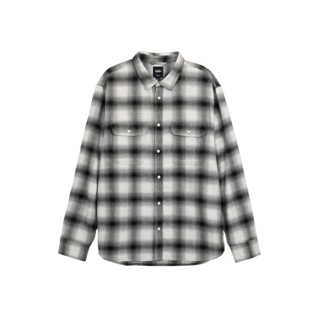 Vans Хлопковая клетчатая свободная рубашка с длинным рукавом для мужчин VN000TAJKIG