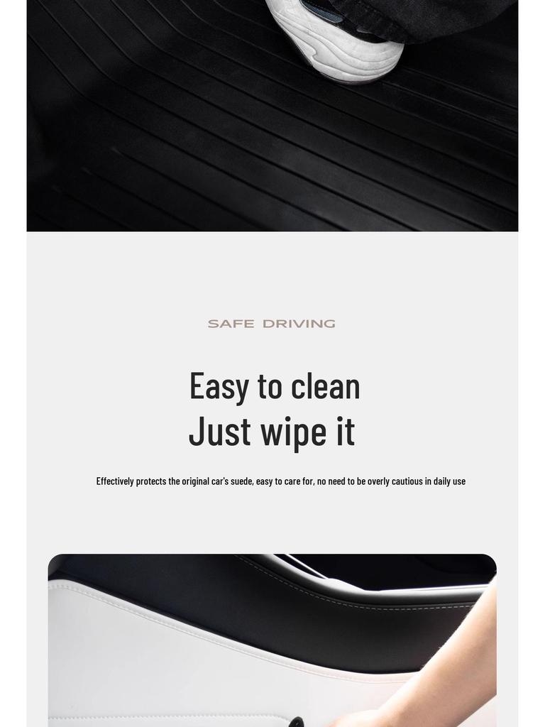 Защитные накладки от пинков и грязи для боковых частей центральной консоли Tesla Model YL/Y/3