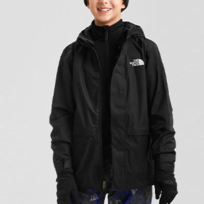 THE NORTH FACE Windbreaker Jacket Black Kids' (Unisex) Windbreaker Jackets NF0A7UN9 JK3