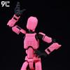 Assembly Completed Lucky 13 Figure Toy Dummy 3D Printed Movable Shapeshift Robot Action Figuras DIY Mannequin Decompression Toys