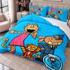 Dog Man 3Pcs Bedding Set Duvet Cover With Two Pillowcases For Bedroom Home Decoration