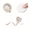 A Compact BMI Calculator Tape Measure, A 1.5-Meter/4.92-Foot Round Plastic Body Measuring Retractable Ruler,  for Diet, Weight Loss, Fitness,