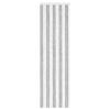 Insect Screen Curtain Chenille Grey and White 56 x 200 cm
