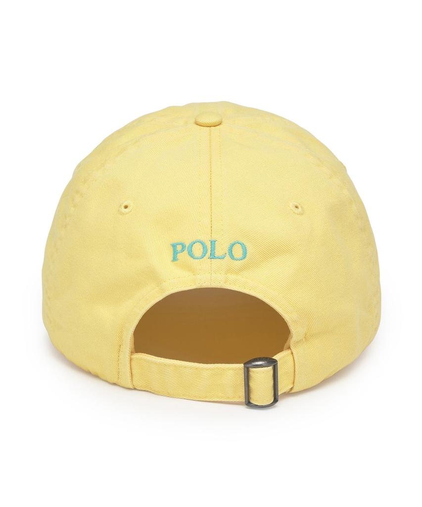 Кепка-бейсболка POLO RALPH LAUREN из хлопка чинос - Желтая