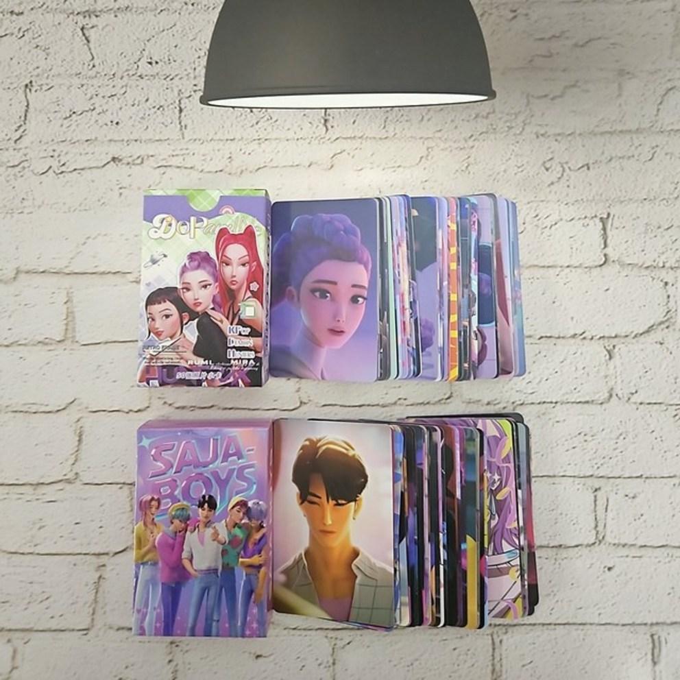 K-Pop Охотники на демонов Фотокарточка Hunttrix Lion Boys Даффи Фотокарточка Альбом Фото Кадехун Мерч, Вариант B. Львята, 1 шт.