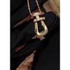 CNC Diamond Necklace High-end Horizontal and Vertical Mini Gypsy Necklace