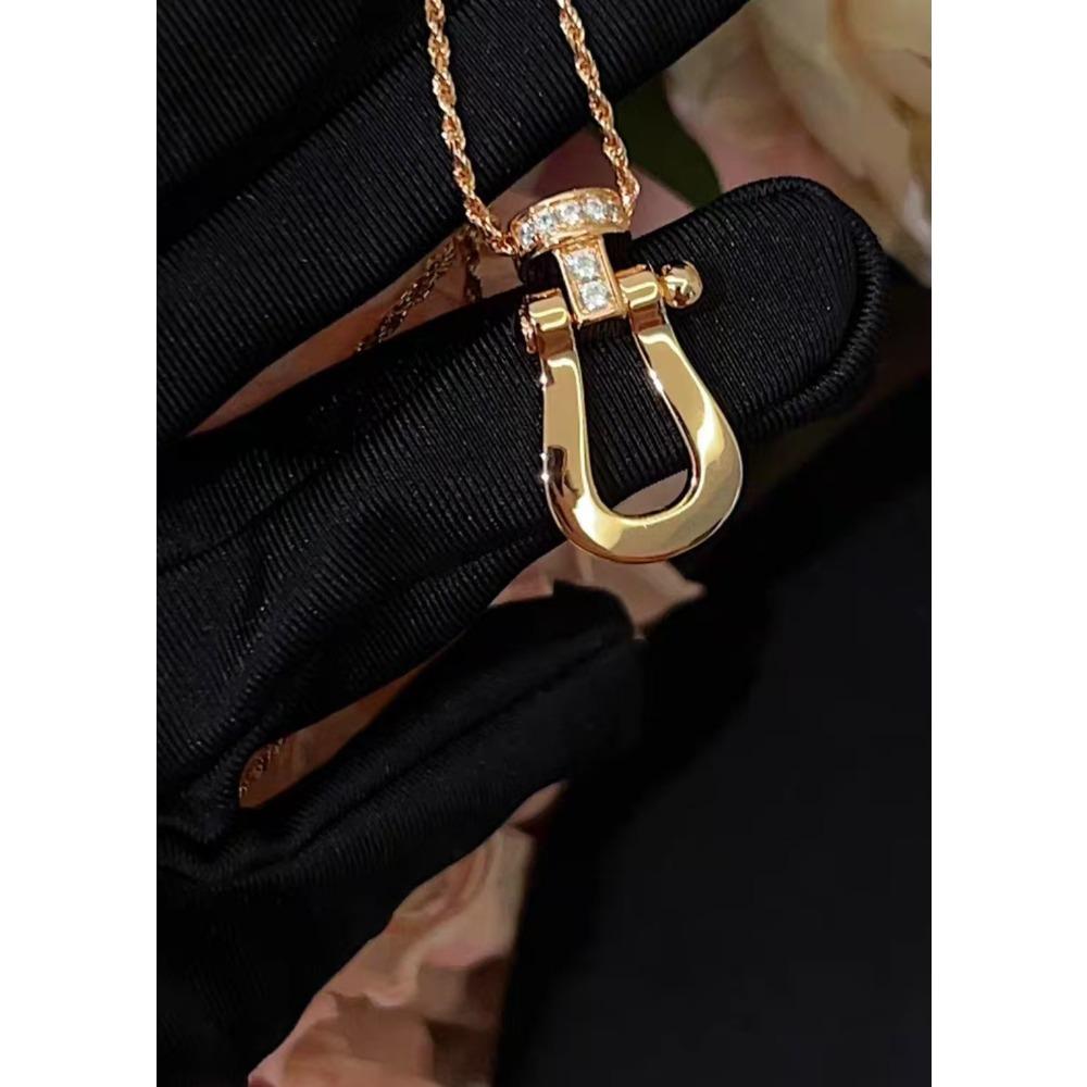 CNC Diamond Necklace High-end Horizontal and Vertical Mini Gypsy Necklace