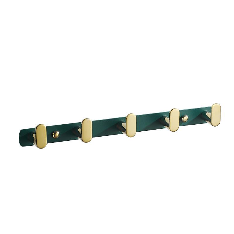 304 Stainless Steel Bathroom Row Hook Green/Gold Toilet Towel Hook Bedroom Room Coat Hook  Wall Coat Hook Bathroom Accessories
