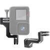 For Gopro 12 11 10 9 CNC Action camera Vertical Bracket Adjusting Arm Mount Adapter Vertical Shooting First-view Accessories 2