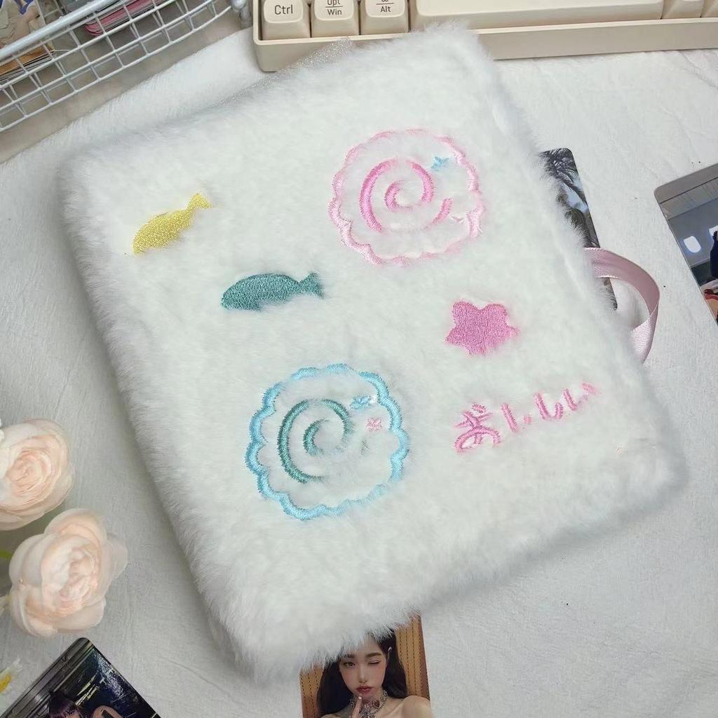 Съемный 3-дюймовый альбом для хранения карточек в виде рыбной тарелки – четырехсекционный дизайн с отрывными листами для маленьких карточек