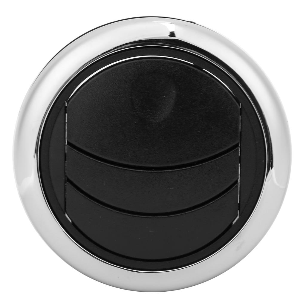 Car Air Conditioning Outlet Vent Trim Knob Style Round Replacement for RVs Buses Boats