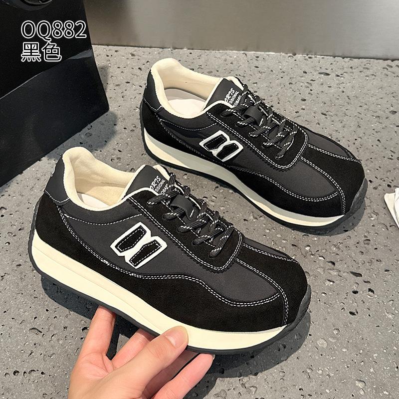 Кожаные платформенные туфли Forrest Gump, новые, осенние, дышащие, суперпопулярные, для отдыха, спорта, морально-воспитывающие