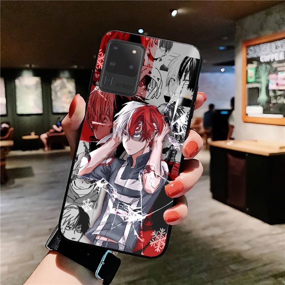 Чехол для телефона My Hero Academia Шото Тодороки Для Samsung S 9 10 20 21 22 23 30 23 24 plus lite Ultra FE S10lite Fundas
