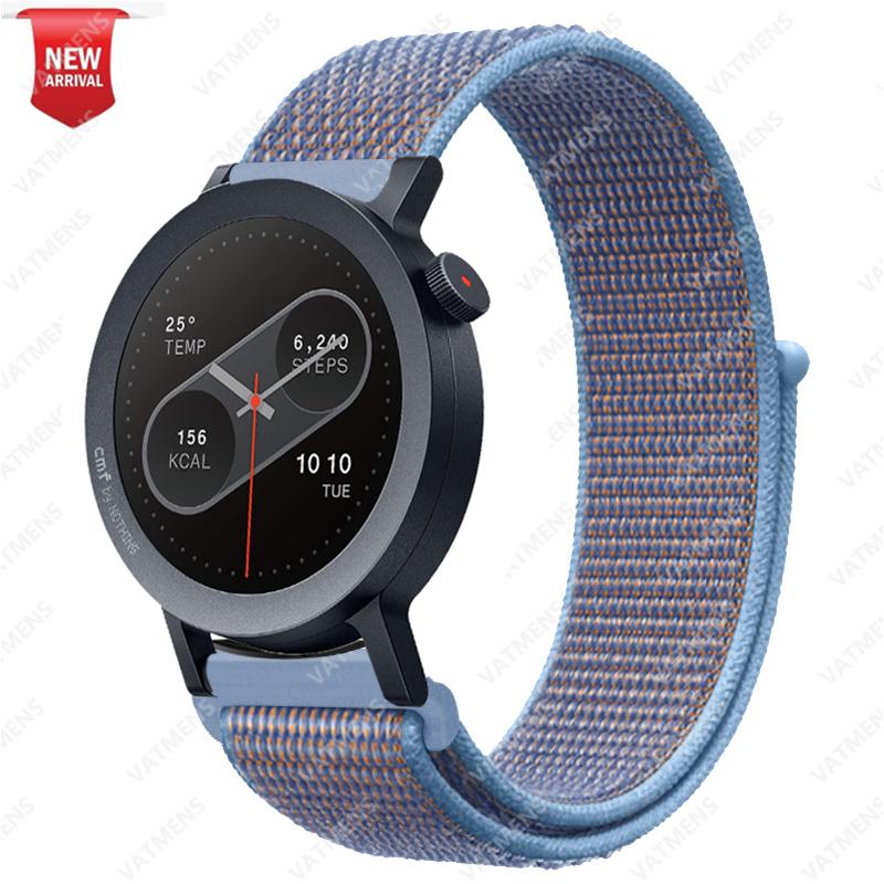 Ремешок для смарт-часов CMF Watch Pro 2, сменный браслет, нейлоновый спортивный ремешок-петля, ремешок для CMF Watch Pro 2