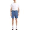 Levis XX Chino EZ Свободные Мягкие Однотонные Шорты на Молнии Повседневные Мужские шорты Синие A1042-0013
