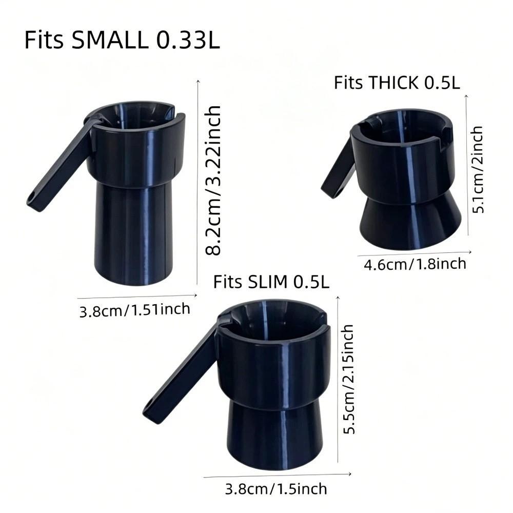 3PCS 3D Printed Cap Launcher Remover Portable Beer Can Opener Bottle Cap Deflectors Novelty Gift