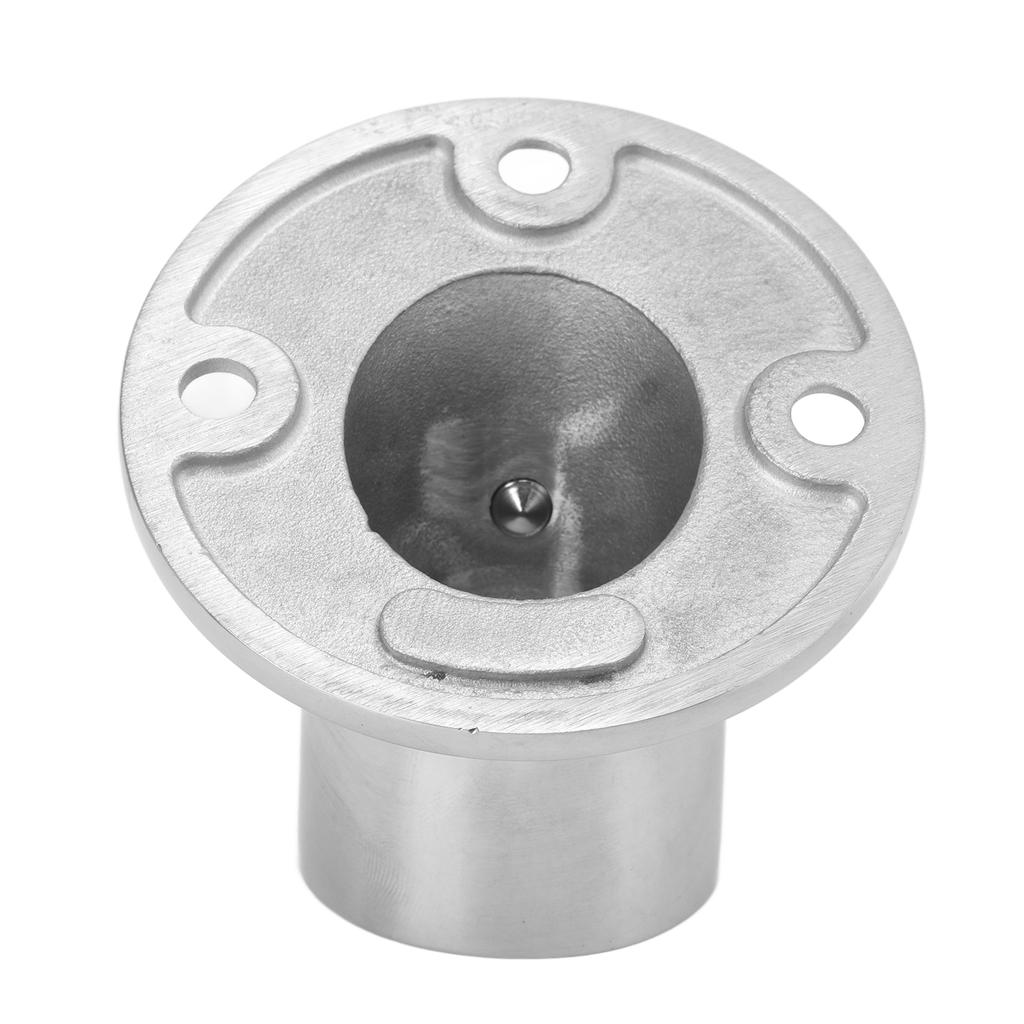 32mm1.26in Round Hand Rail Base 60 Degree Fitting Stainless Steel Marine Hardware for Boats Yachts