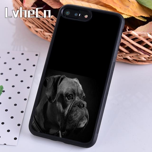 Cute Boxer Dog Puppy Phone Case For iPhone 17 Air 13 12 14 15 16 Cover 14 15 16 Pro Max 6S Plus