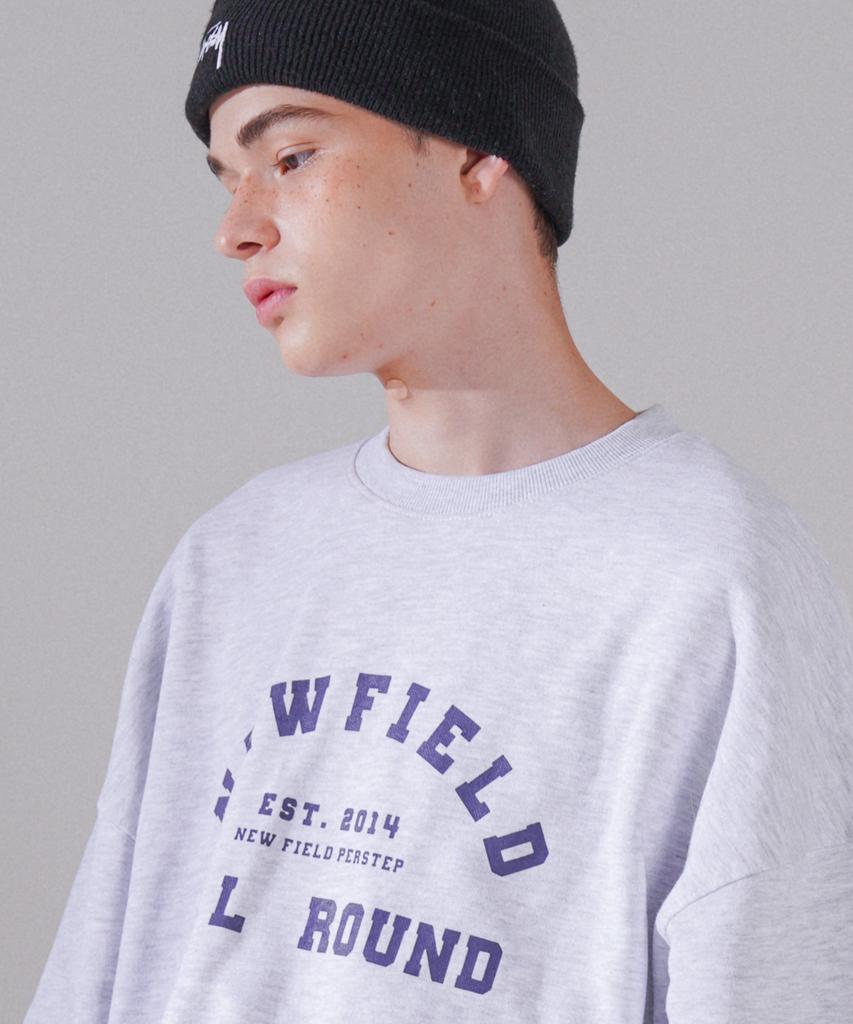 PERSTEP Newfield Sweatshirt Back Oatmeal [Terry/Fleece-Lined] Smmt4511 / Smmt4532