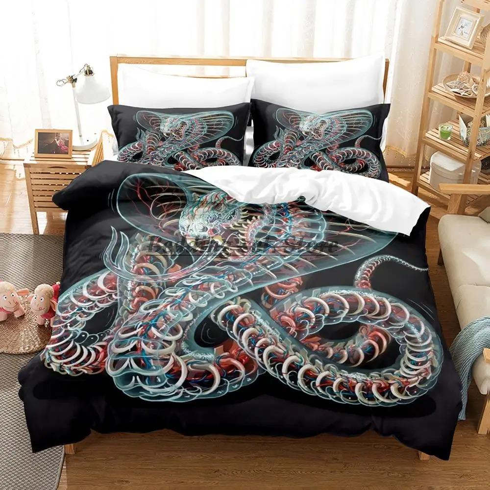 Удобный комплект постельного белья с аниме-принтом, включающий пододеяльник и наволочки, размеры: односпальный, полуторный, двуспальный, евро, кинг-сайз. Для всех возрастов