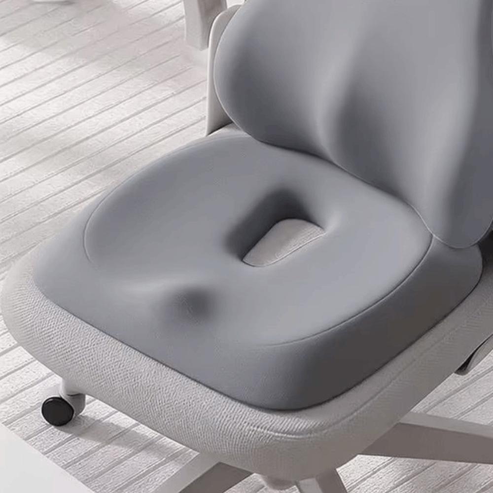 Non-Slip Bottom Memory Foam Cushion Ergonomic Design Posture Support Cushion for Long Sitting