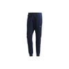 Originals Trefoil Outline Embroidered Logo Sweatpants with Cuffed Ankles Men Bottoms Blue FM3906