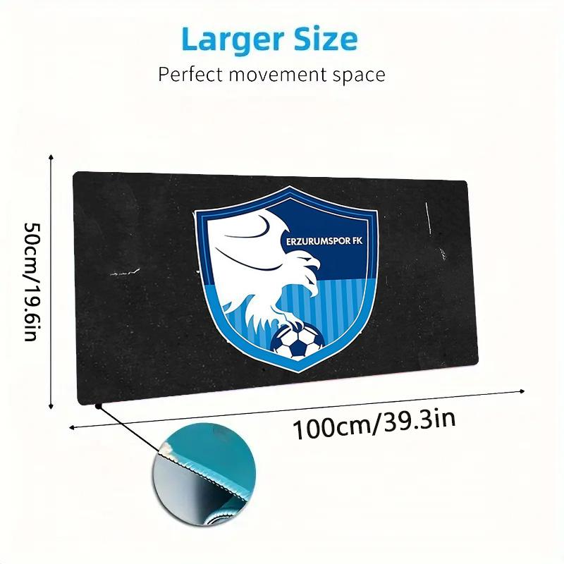 Erzurumspor FK Print Cushion Non-slip Laptop Tablet Big Mousepad XXL Mat Mini PC Playmat With Lock edge